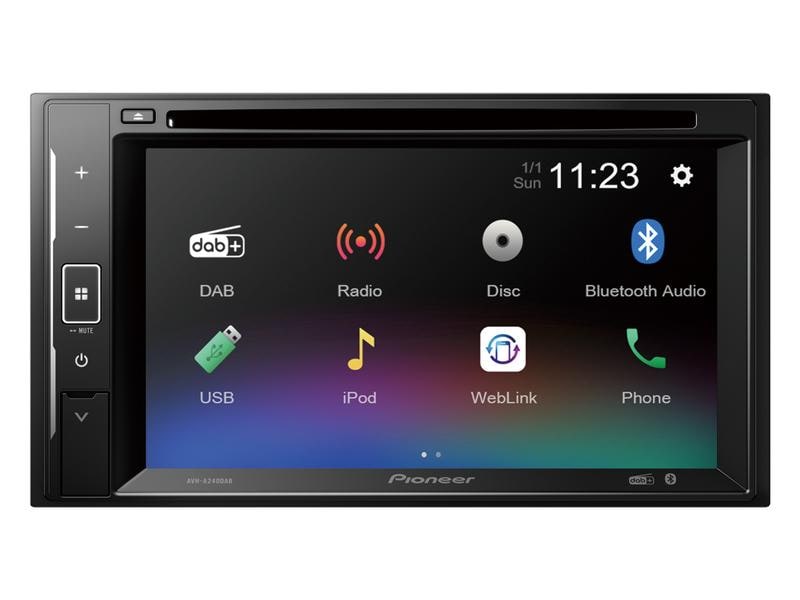 Pioneer Mediacenter AVH-A240DAB 2 DIN