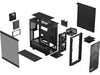 Fractal Design Boîtier d’ordinateur Meshify 2 Compact Lite Noir