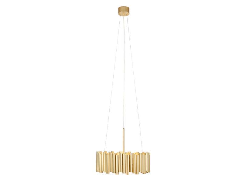 Markslöjd Pendelleuchte Level, Ø 52.5 cm, 3 x E27, Gold