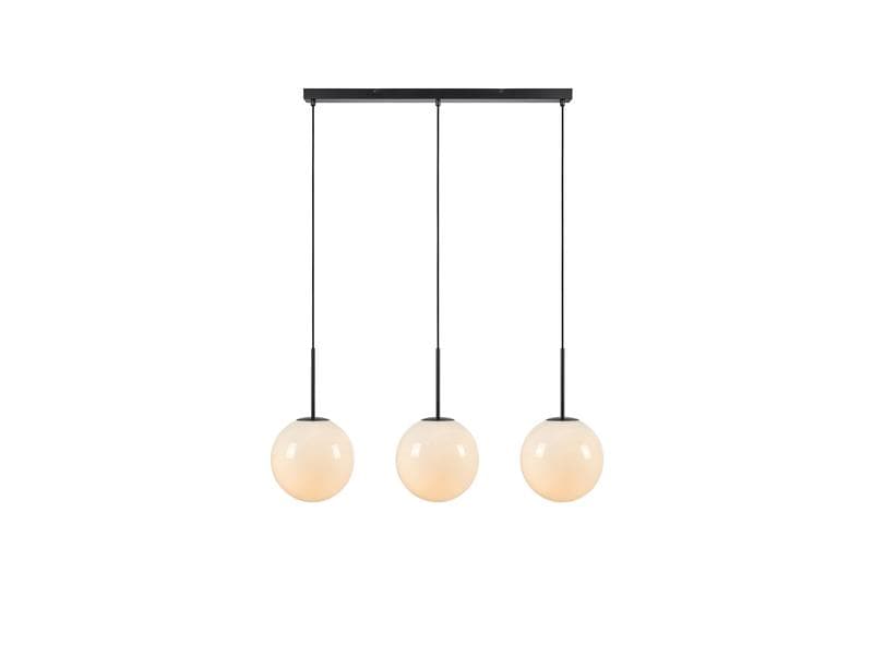 Markslöjd Lampe suspendue Dione, 3 x E14, blanc/noir