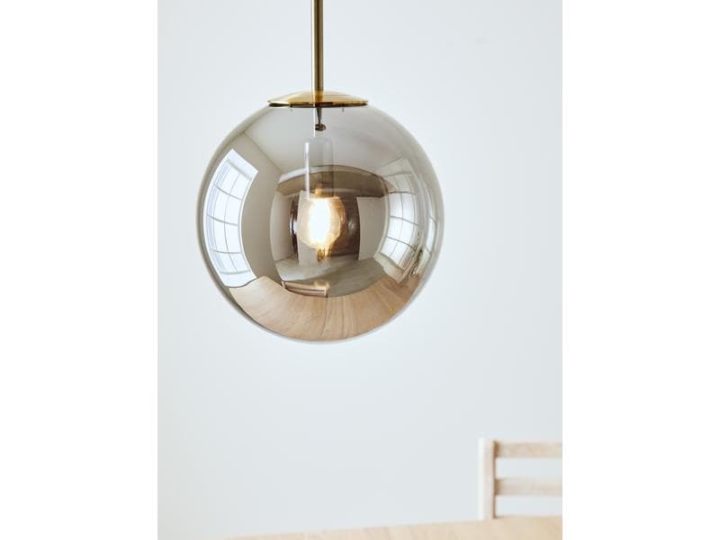 Markslöjd Lampe suspendue Dione, Ø 25 cm, E14, Smoke/Antique