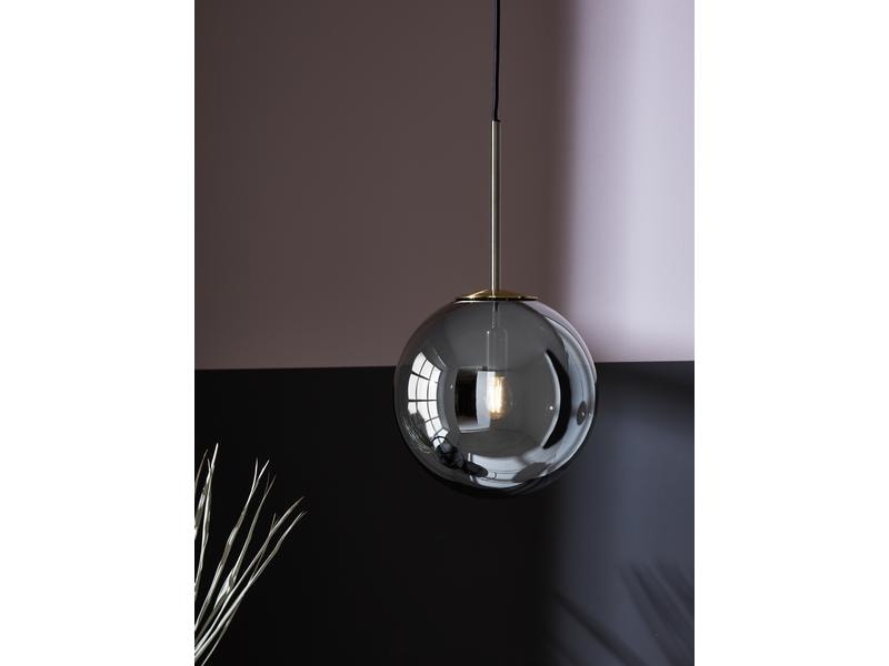 Markslöjd Lampe suspendue Dione, Ø 25 cm, E14, Smoke/Antique