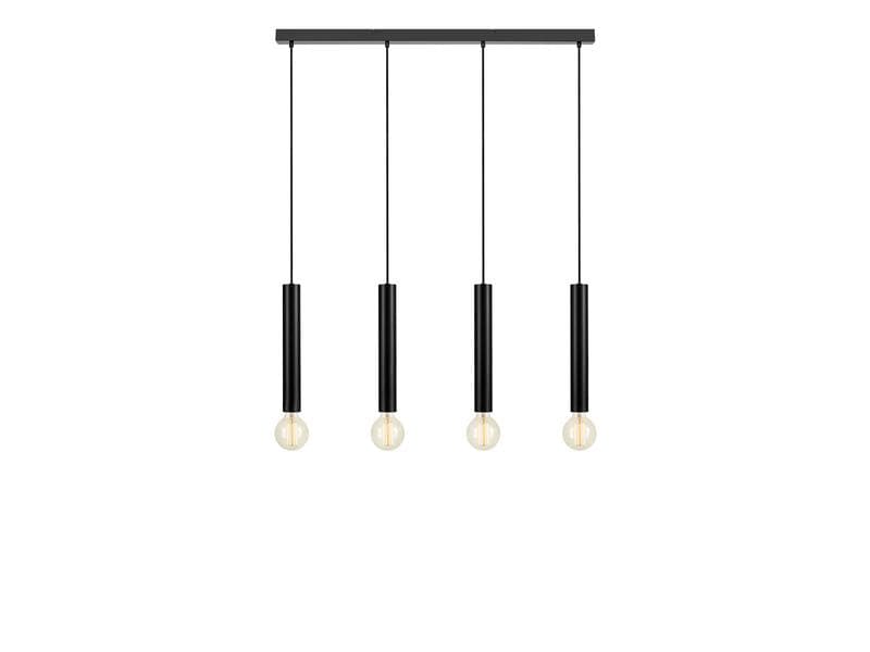 Markslöjd Lampe suspendue Sencillo, 4 x E27, max. 40W, noir