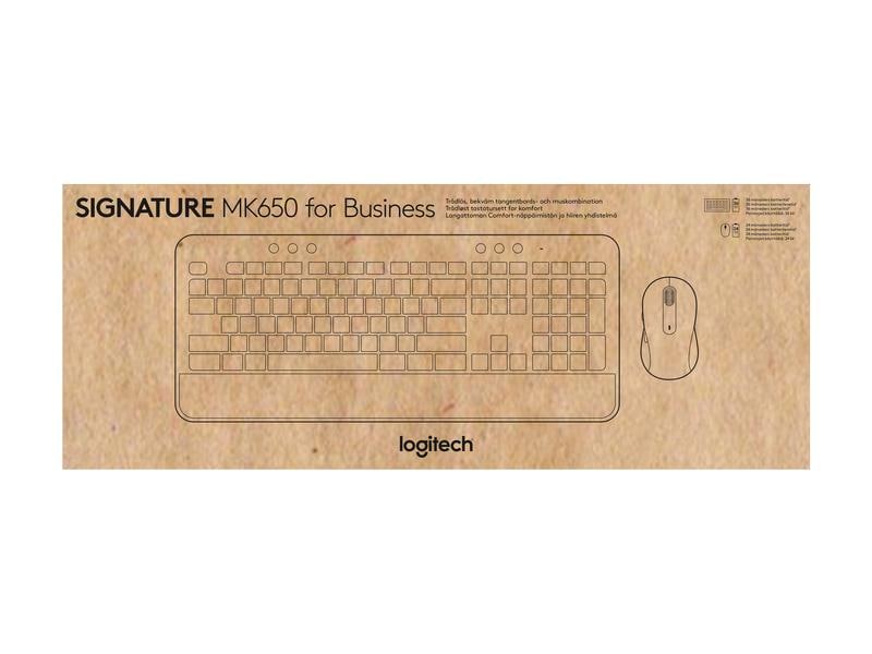 Logitech Tastatur-Maus-Set MK650 Combo for Business