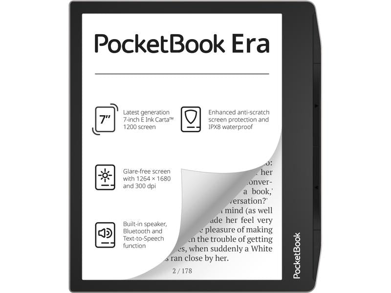 PocketBook Lecteur E-Book Era 16 GB Stardust Silver