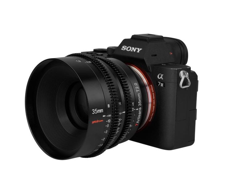 7Artisans Longueur focale fixe 35mm T2.0 – Sony E-Mount