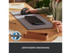 Logitech Ergonomische Maus Lift for Business Graphite