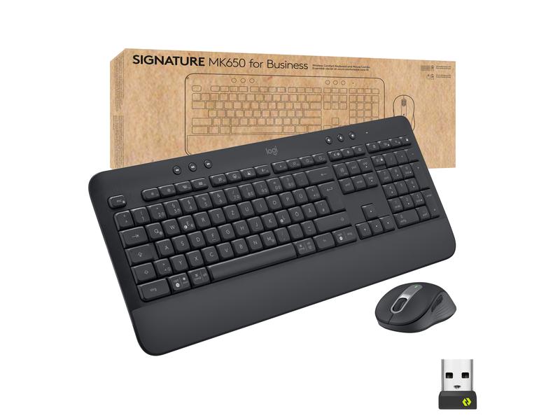 Logitech Ensemble clavier-souris MK650 Combo for Business