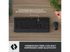 Logitech Ensemble clavier-souris MK650 Combo for Business Mise en page US