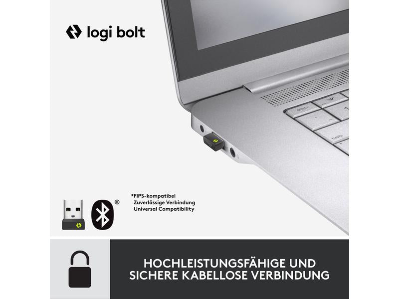 Logitech Ensemble clavier-souris MK650 Combo for Business