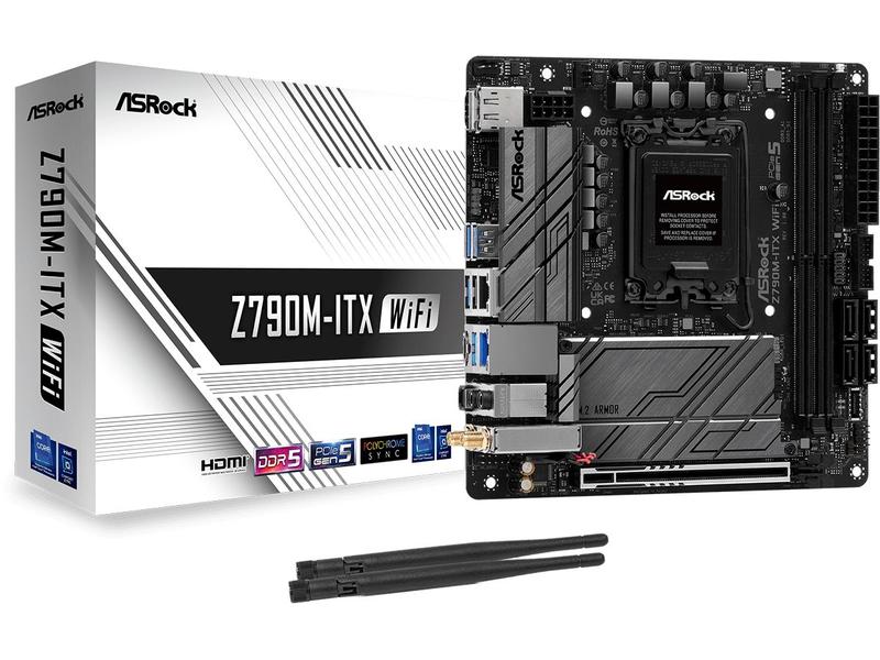 ASRock Carte mère Z790M-ITX WiFi