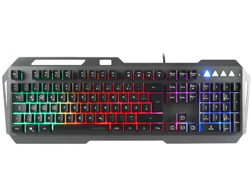 Speedlink Clavier de gaming LUNERA Rainbow