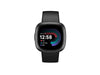 Fitbit Montre de sport GPS Versa 4 Smartwatch Noir/Noir