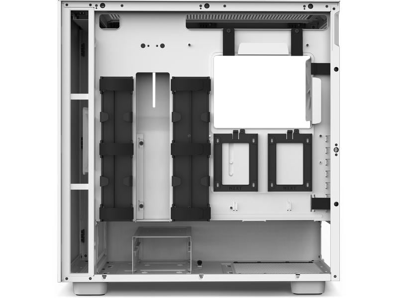 NZXT Boîtier d’ordinateur H7 Blanc mat