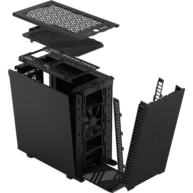 Fractal Design Boîtier d’ordinateur Define 7 Mini Solid Noir