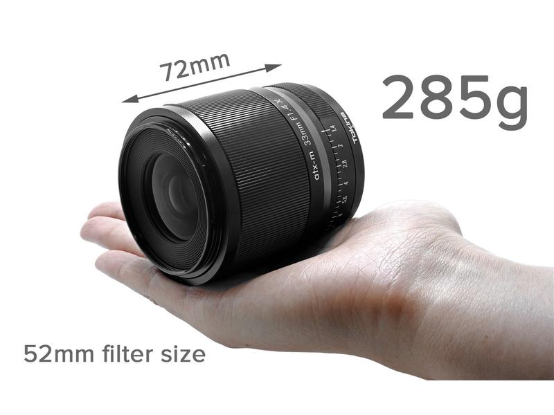 Tokina Longueur focale fixe atx-m 33 mm f/1.4 Plus – Fujifilm X-Mount