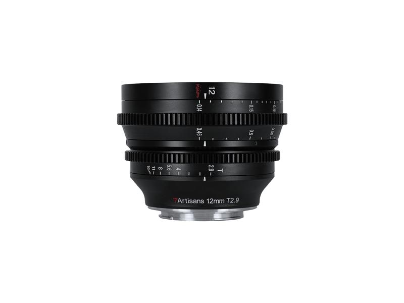 7Artisans Longueur focale fixe 12mm T/2.9 – Fujifilm X-Mount