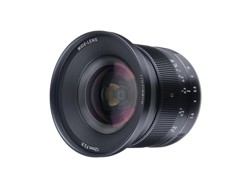 7Artisans Longueur focale fixe 12mm F/2.8 MKII – MFT