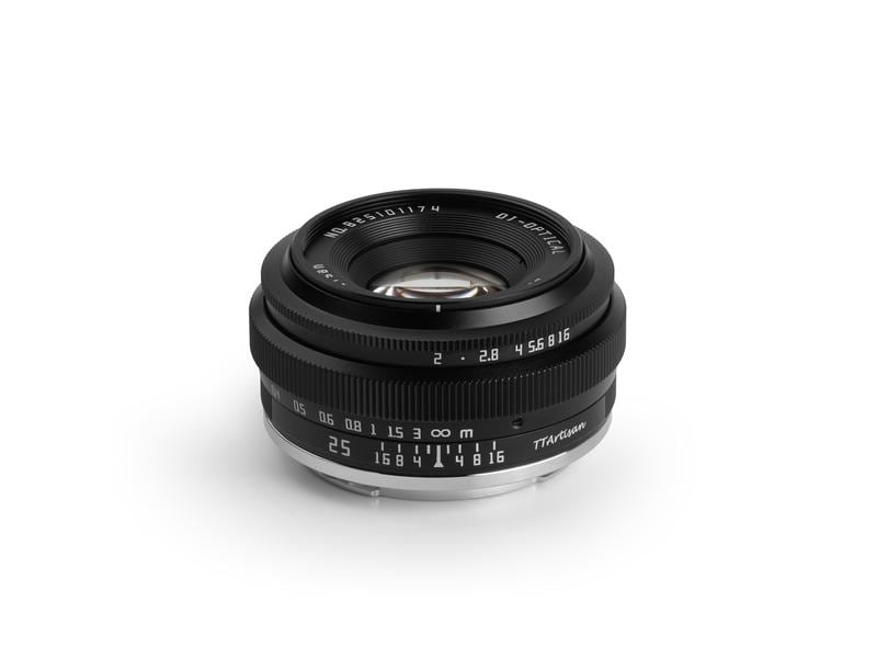 TTArtisan Objectif à focale fixe APS-C 25mm F/2 – Monture Sony E