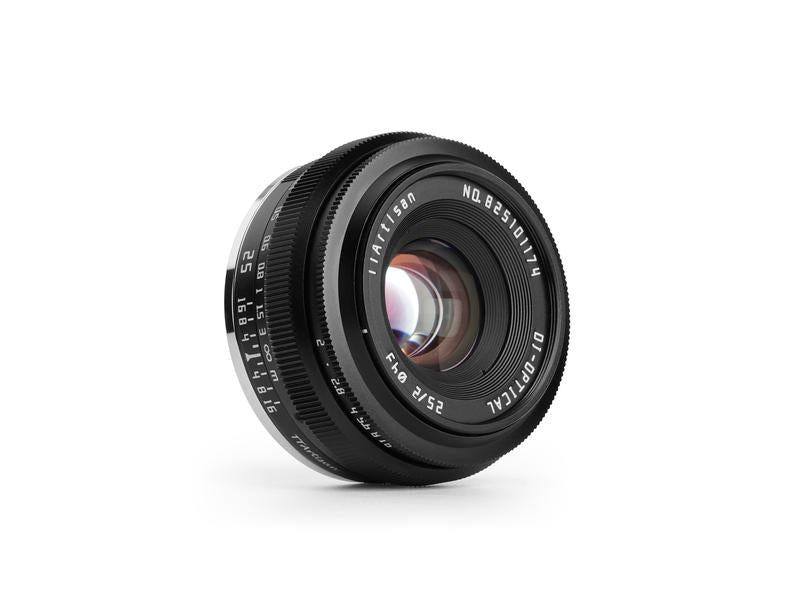 TTArtisan Festbrennweite APS-C 25mm F/2 – Sony E-Mount