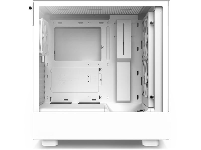 NZXT Boîtier d’ordinateur H5 Flow Blanc mat