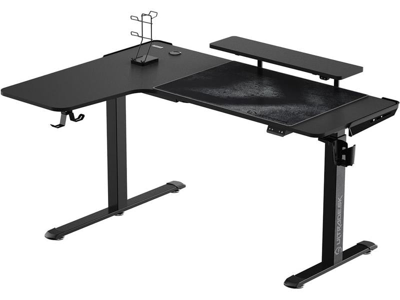 Ultradesk Table de jeu Winger Noir