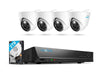 Reolink Überwachungsset NVS8-12MD4 Dome, inkl. 2TB Harddrive