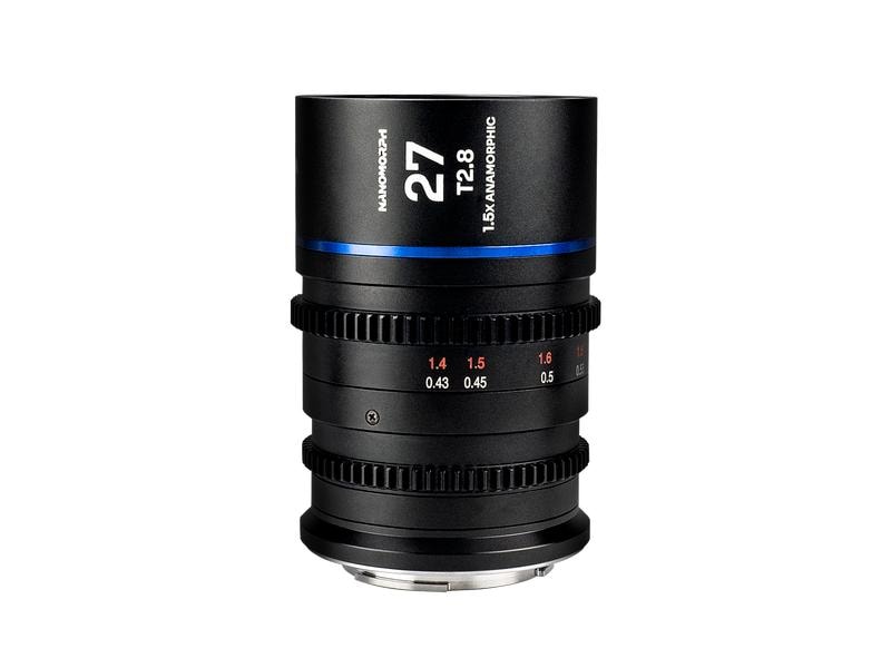 Laowa Longueur focale fixe Nanomorph 1.5X 27 mm T/2.8 (Blue) – Sony E-Mount