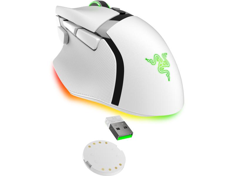 Razer Souris de gaming Basilisk V3 Pro Blanc