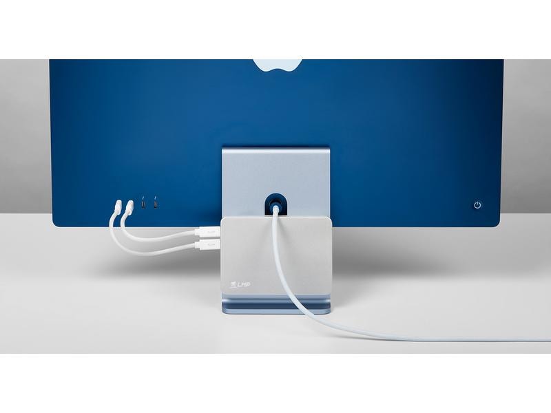 LMP Station d'accueil USB-C DuoDock Argent