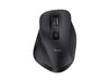 Trust Souris ergonomique Fyda Rechargeable Noir