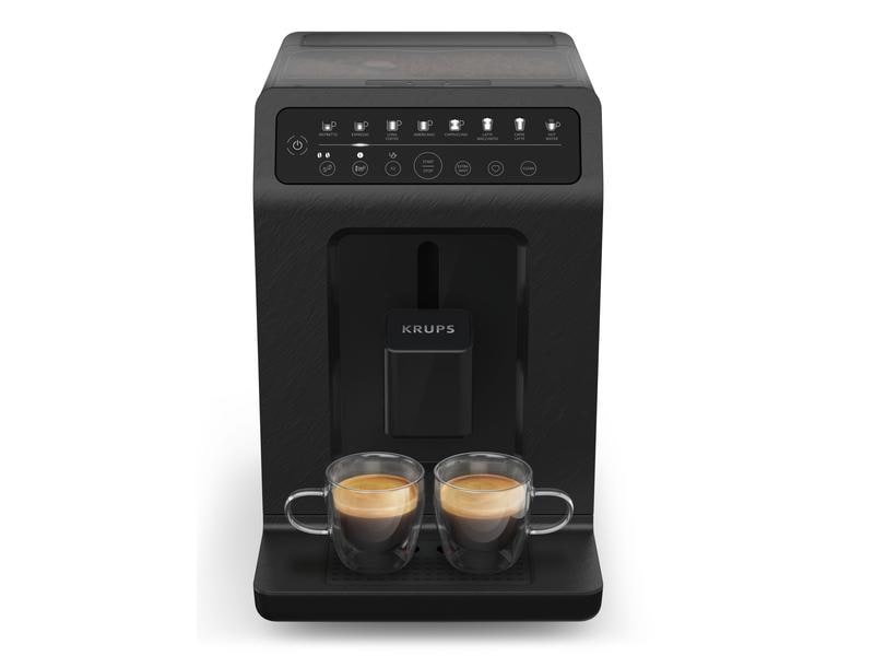 Krups Machine à café automatique Evidence Eco-Design EA897BCH Noir