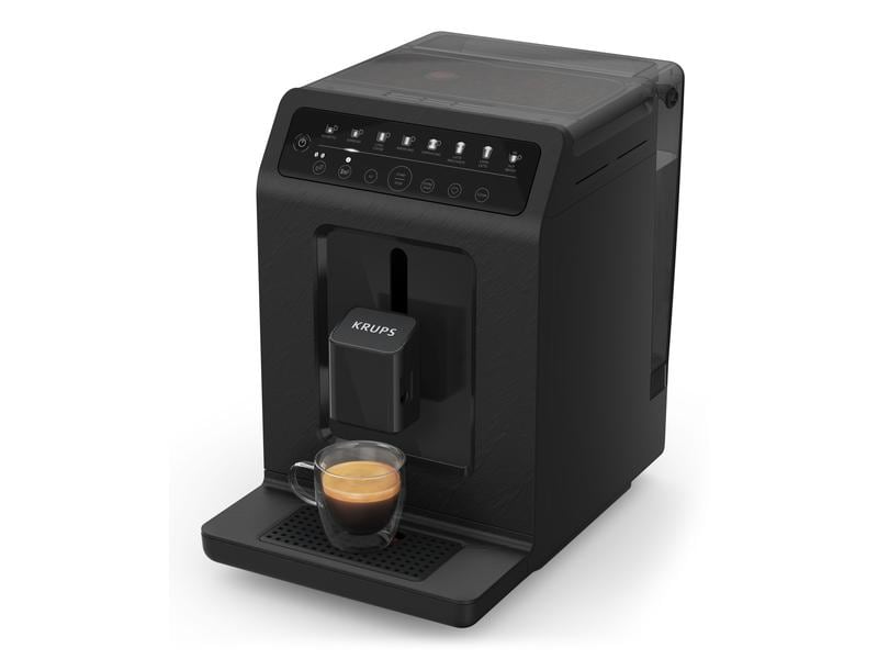 Krups Machine à café automatique Evidence Eco-Design EA897BCH Noir