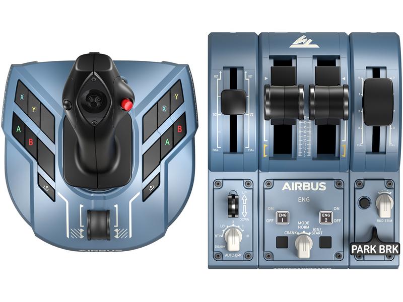 Thrustmaster Contrôleur de simulation TCA Captain Pack X Airbus Edition