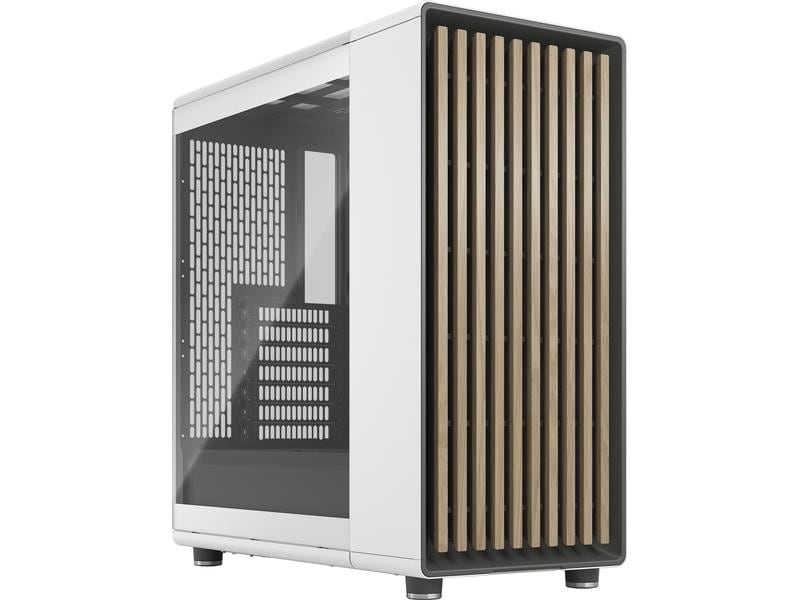 Fractal Design PC-Gehäuse North TG Clear Weiss