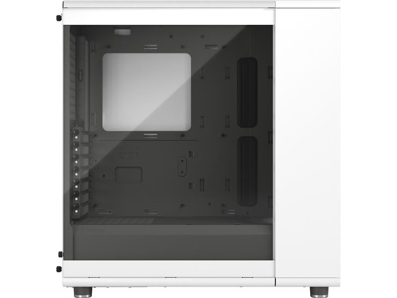 Fractal Design Boîtier d’ordinateur North TG Clear Blanc