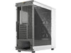 Fractal Design Boîtier d’ordinateur North TG Clear Blanc