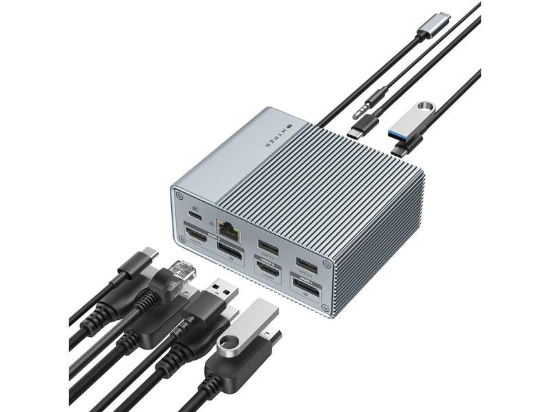 HYPER Dockingstation Hyper GEN2 12-in-1-USB-C