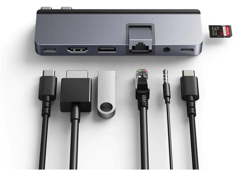 HYPER Station d'accueil Hyper DUO PRO 7-in-2 USB-C Hub