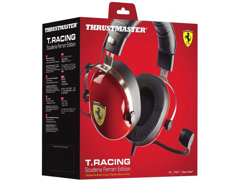 Thrustmaster Headset Scuderia Ferrari Edition Rot