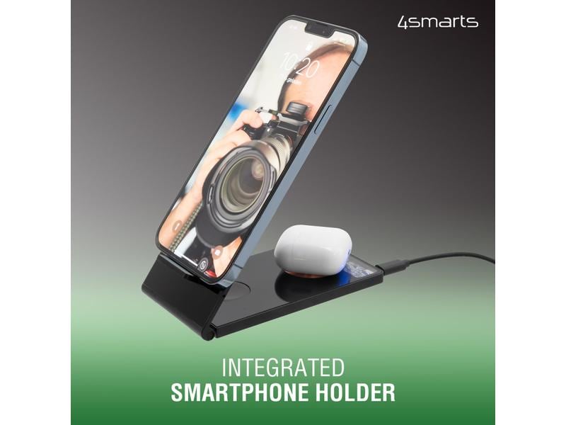 4smarts Wireless Charger UltiMag TrioFold 15W