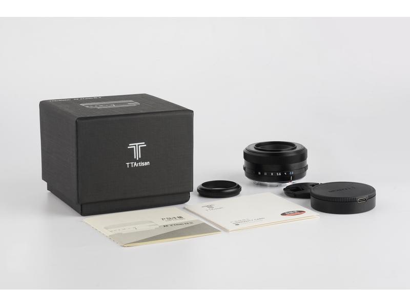 TTArtisan Longueur focale fixe AF 27mm F/2.8 Noir – Fujifilm X-Mount