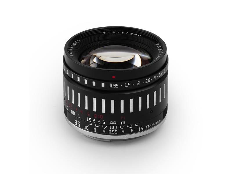 TTArtisan Longueur focale fixe APS-C 35mm F/0.95 – Sony E-Mount