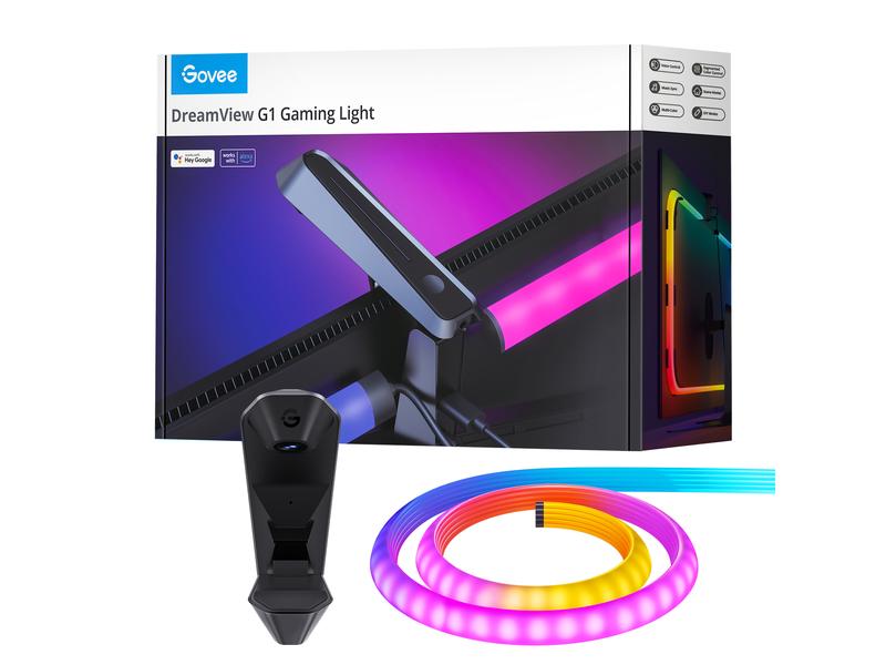 Govee Pro Gaming-Licht DreamView G1, 24"-32", RGBIC, WiFi