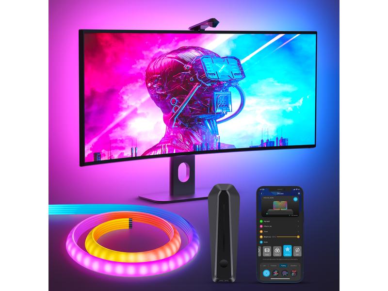 Govee Pro Gaming-Licht DreamView G1, 24"-32", RGBIC, WiFi