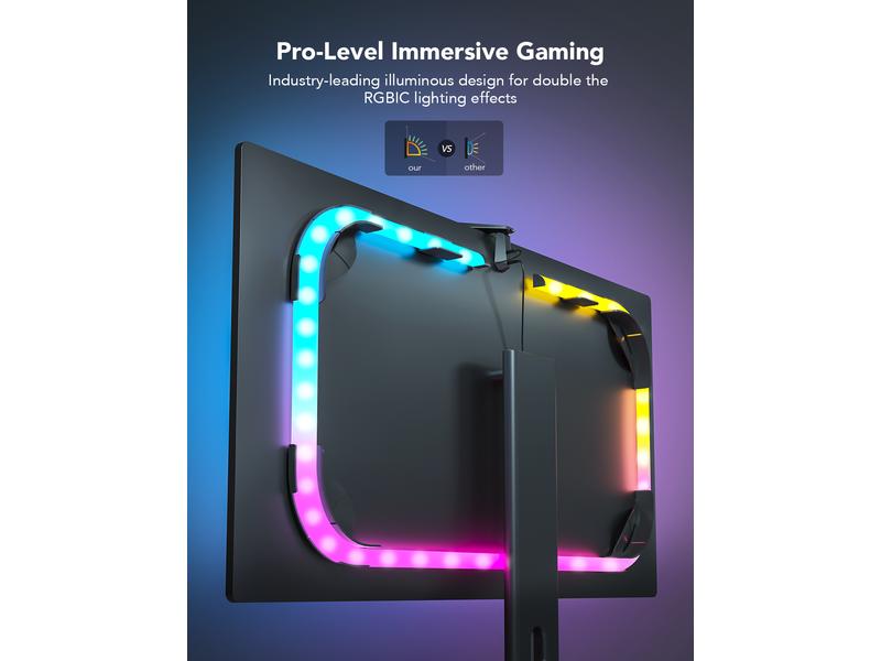 Govee Pro Gaming-Licht DreamView G1, 24"-32", RGBIC, WiFi