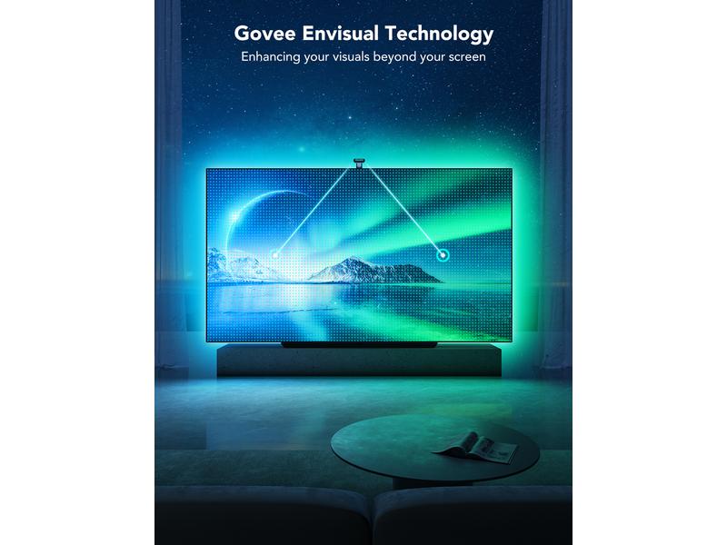 Govee Envisual TV Backlight T2, 75"-85", RGBIC, WiFi, BT