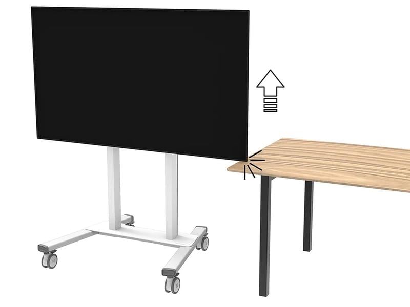 NEOMOUNTS Trolley TV FL55-875WH1 Blanc