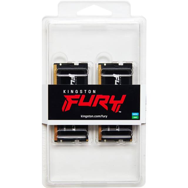 Kingston SO-DIMM DDR5 Fury Impact, 64 Go (2 x 32 Go), 5600 MHz