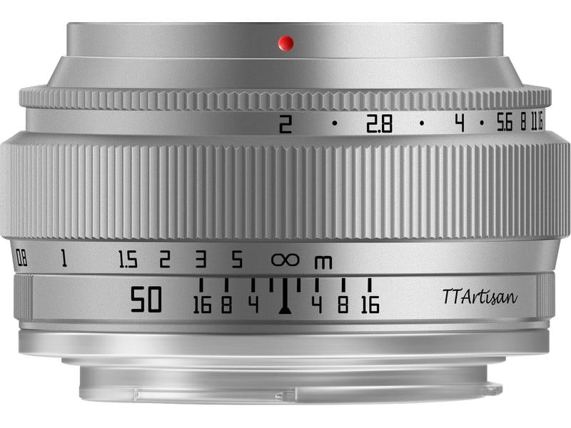 TTArtisan Longueur focale fixe 50mm F/2 – Sony E-Mount